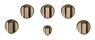 Café 5-Piece Gas Cooktop Brushed Bronze Knobs - CXCG1K0PMBZ - Accessory Kit in Brushed Bronze