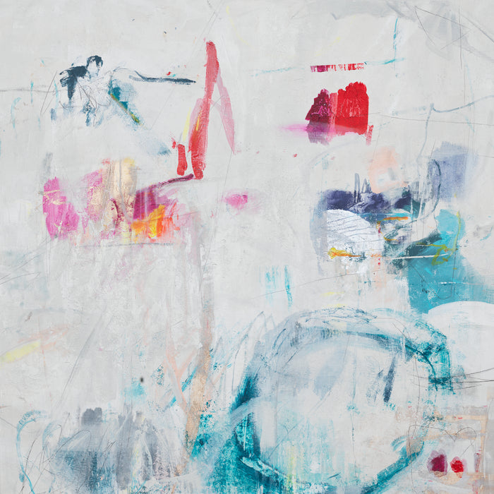 \"Lullaby Wishes\" Giant Art 54x54 Wall Art