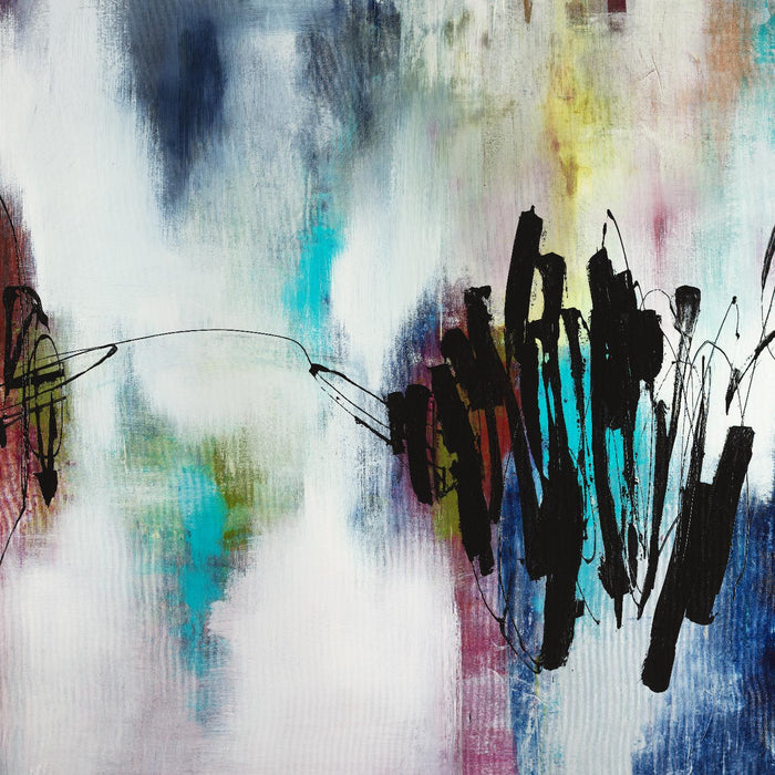 \"Disruptive Connection\" Giant Art 54x54 Wall Art