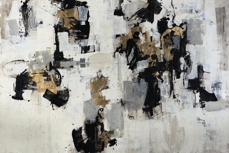 \"Gold Gloved Boxer\" Giant Art 84x54 Wall Art