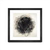 \"Positives And Negatives I\" Matted and Framed Black 30x30 Wall Art