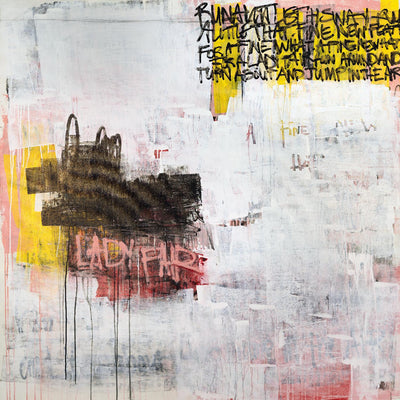 "Jump In The Air" Giant Art 72x72 Wall Art
