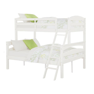 Atwater Living Wexler Twin-Over-Full Wood Bunk Bed - White