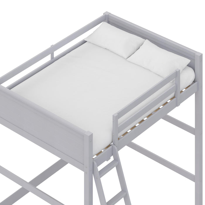 Dorel Home Carlson Full Loft Bed - Grey