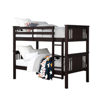 Dorel Home Atwater Living Oakview Twin Bunk Bed - Espresso