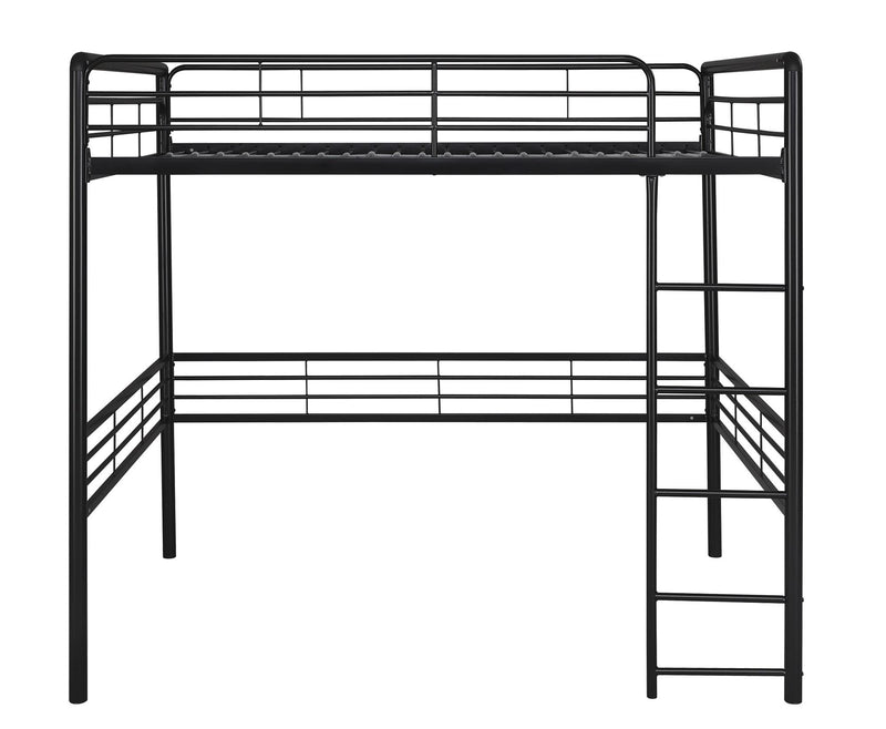 Atwater Living Bodhi Full Metal Loft Bed - Black