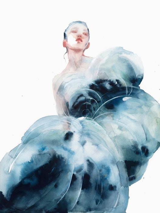 \"Iris Van Herpen\" Giant Art 72x54 Wall Art