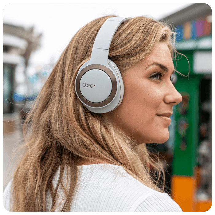 Cleer Audio ENDURO ANC Headphones - Light Grey