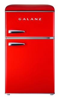 Galanz 3.1 Cu. Ft. Retro Mini Refrigerator - GLR31TRDER 