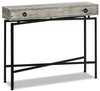 Harper Reclaimed Wood-Look Sofa Table - Grey