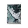 \"From Above 9\" Canvas Framed Black 24x32 Wall Art