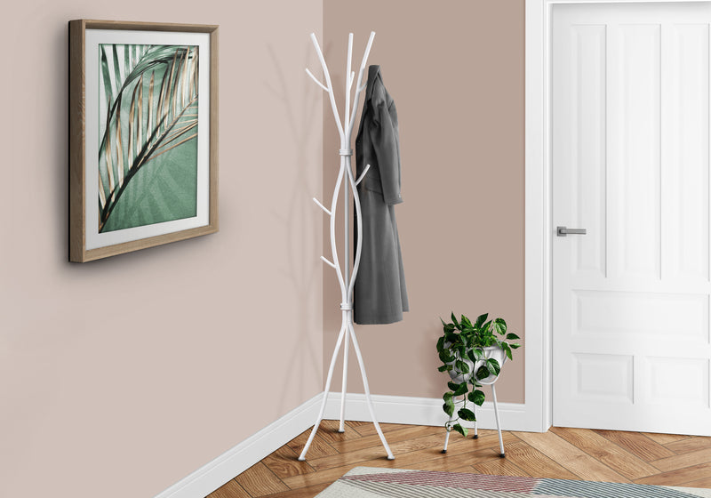 White Coat Rack