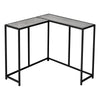 Grey Wood-look Black Console Table