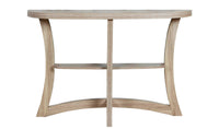 Dark Taupe Hall Console Accent Table