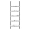 White Marble-look Bookcase