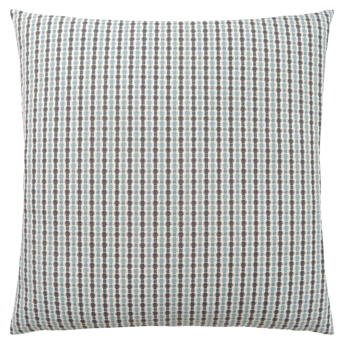 Light Blue Grey Abstract Dot 1pc Pillow