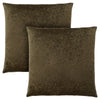 Dark Green Floral Velvet 2pcs Pillow