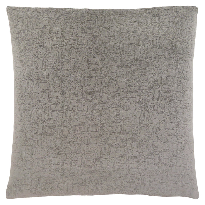 Grey Mosaic Velvet 1pc Pillow