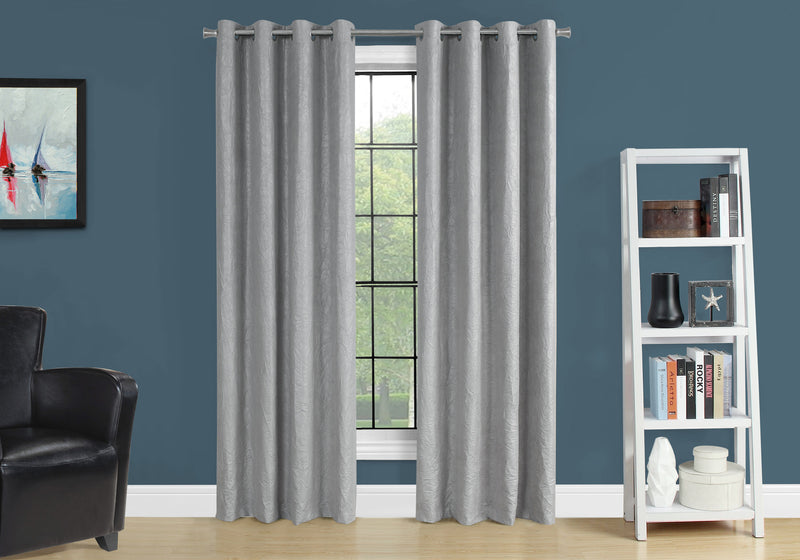 Silver Darkening 2-Piece Curtain Panel - 52\" x 95\"