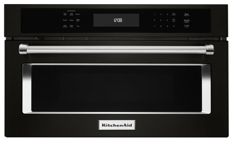 KitchenAid 27" Built-In Microwave Oven with Convection Cooking – KMBP107EBS