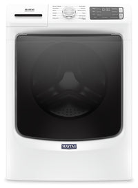 Maytag 4.8 Cu. Ft. Front-Load High-Efficiency Steam Washer - White - Stackable - MHW6630HW 