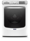 Maytag 5.8 Cu. Ft. Smart Front-Load High-Efficiency Steam Washer - White - Stackable - MHW8630HW