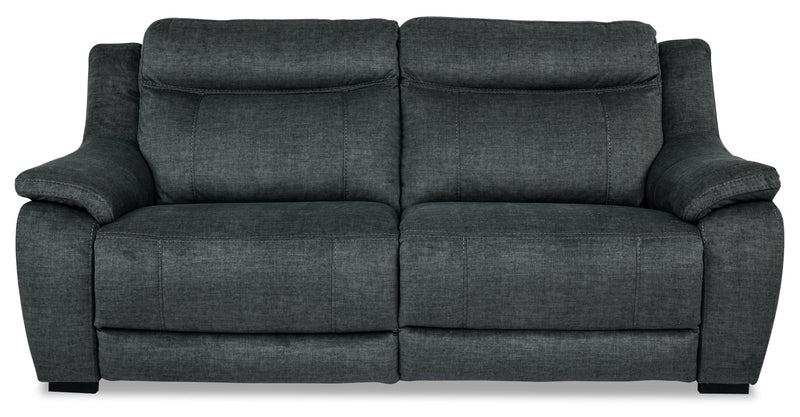 Novo Fabric Sofa - Grey - {Contemporary} style Sofa in Grey {Solid Hardwoods}