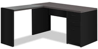 Orion Computer Desk with Tempered Glass