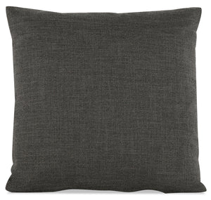 Linen-Look Fabric Accent Pillow - Cabo Graphite