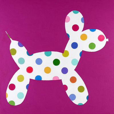 "Dottie" Giant Art 54x54 Wall Art