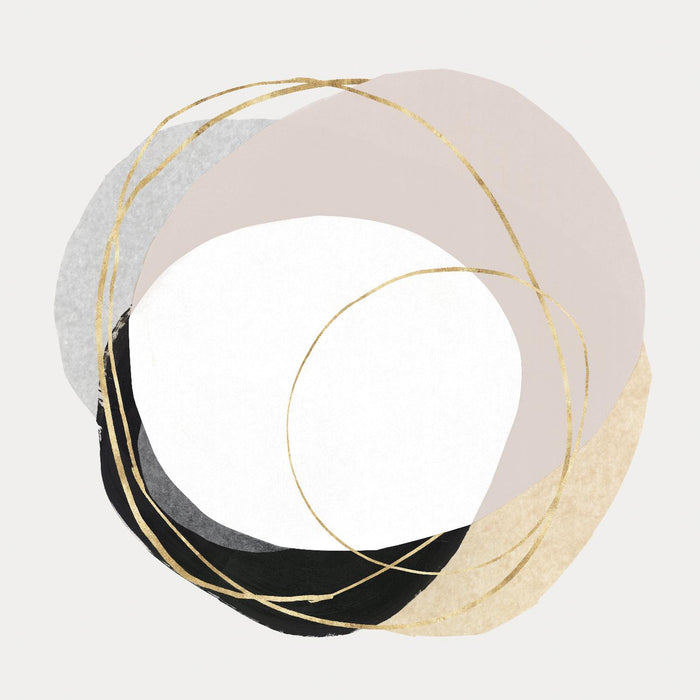 \"Ring Of Gold Ii\" Giant Art 72x72 Wall Art
