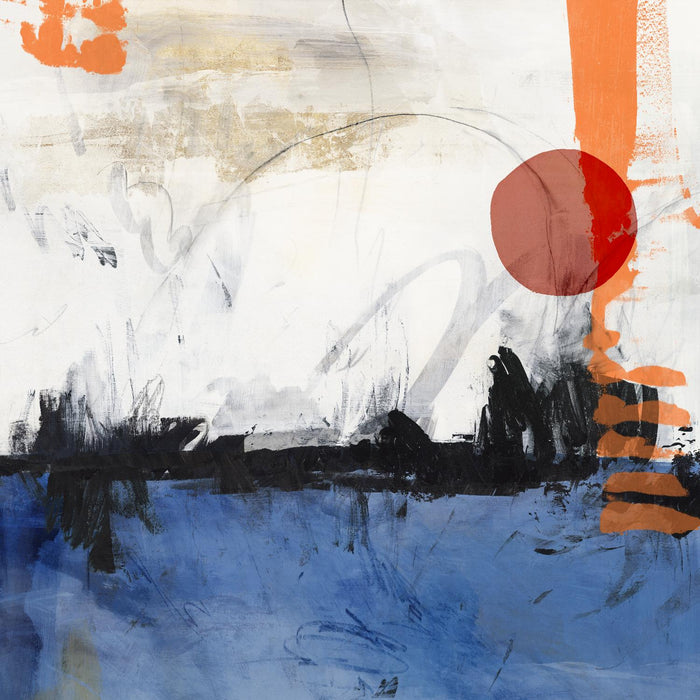 \"Midnight Rise I\" Giant Art 72x72 Wall Art