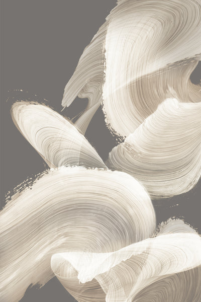 "Evolution Of White" Giant Art 84x54 Wall Art