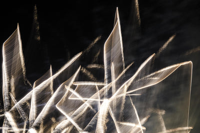 "Chiffon Light Sculpture" Giant Art 84x54 Wall Art