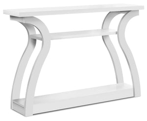 Quinn Sofa Table - White