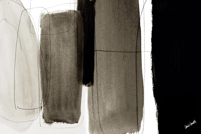 "Dark Veil Abstract" Giant Art 72x48 Wall Art