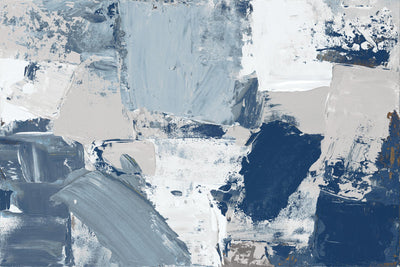 "Blue Combo" Giant Art 72x48 Wall Art