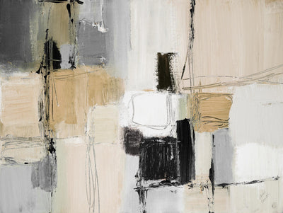 "Neutral Variety" Giant Art 72x54 Wall Art