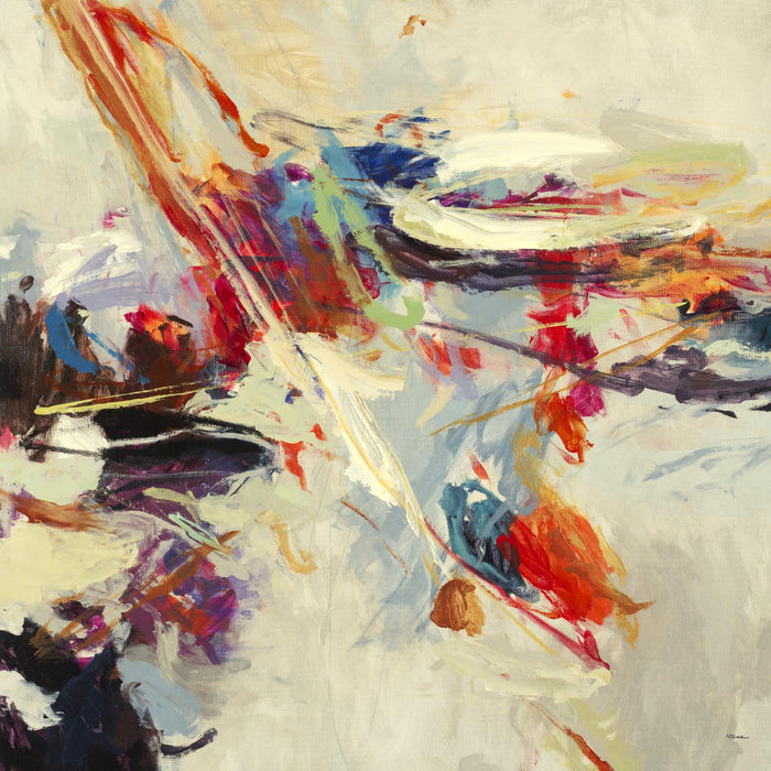 \"Positive Energy I\" Giant Art 54x54 Wall Art