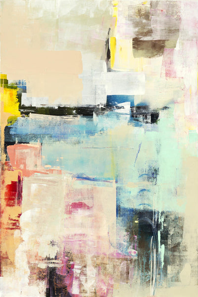 "Escape Route Ii" Giant Art 72x48 Wall Art