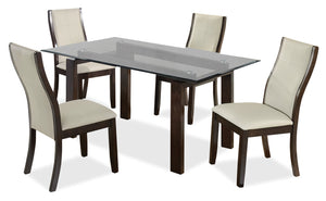 Tyler 5-Piece Dining Package – Taupe