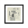 \"Camera Obscura\" Matted and Framed Black 30x30 Wall Art