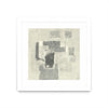 \"Camera Obscura\" Matted and Framed White 30x30 Wall Art