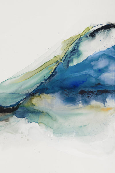 "Abstract Terrain Iv" Giant Art 72x48 Wall Art