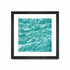 \"Ripple I\" Matted and Framed Black 30x30 Wall Art