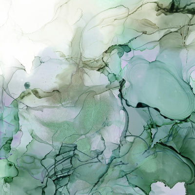 "Emerald Cavern I" Giant Art 54x54 Wall Art