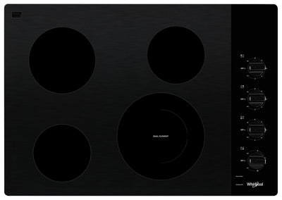 Whirlpool 30-Inch Electric Ceramic Glass Cooktop - WCE55US0HB