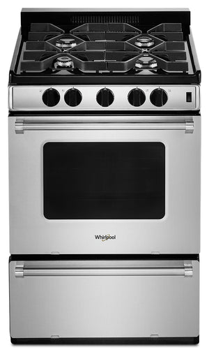 Whirlpool 2.96 Cu. Ft. Gas Range - Stainless Steel - WFG500M4HS