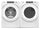 Whirlpool 5.0 Cu. Ft. Front-Load Washer and 7.4 Cu. Ft. Electric Dryer - White