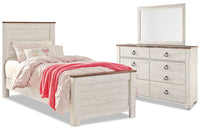 Willowton 5-Piece Twin Bedroom Package
